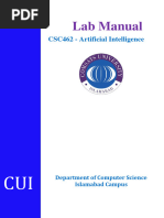 CSC 462 - Ai Lab Manual Sp22 - v3.1