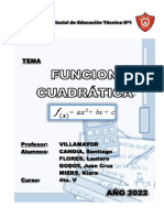 Función Cuadrática 4ºV