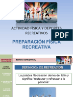 Actividad Física Recreativa