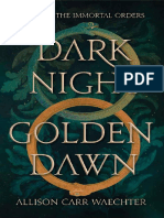 Dark Night Golden Dawn - Allison Carr Waechter