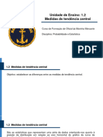 UE 1.2 Medidas de Tendência Central