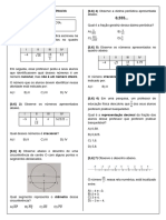 Teste - 8º ANO - 1º Bim