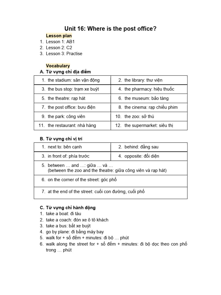Unit 16 - Grade 5 | PDF
