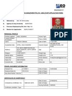 SEMM Attachment 6.1 Sea Staff Application Form