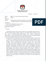 Surat Pembentukan PPDP Pilbup 2020