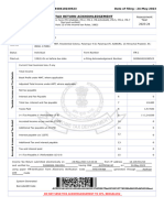 Indian Income Tax Return Acknowledgement: Acknowledgement Number:165940410240523 Date of Filing: 24-May-2023