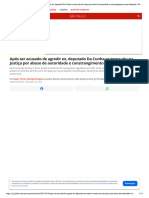 Após Ser Acusado de Agredir Ex, Deputado Da Cunha Se Torna Réu Na Justiça Por Abuso de Autoridade e Constrangimento Como Delegado