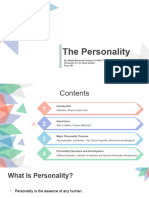 Psychology of Personality 