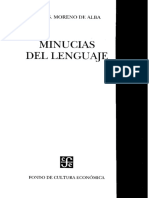 Minucias Del Lenguaje