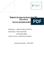 Rapport Oncologie (Récupération Automatique)