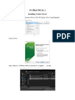 SV PRACTICAL 1 Installing Vcenter Server