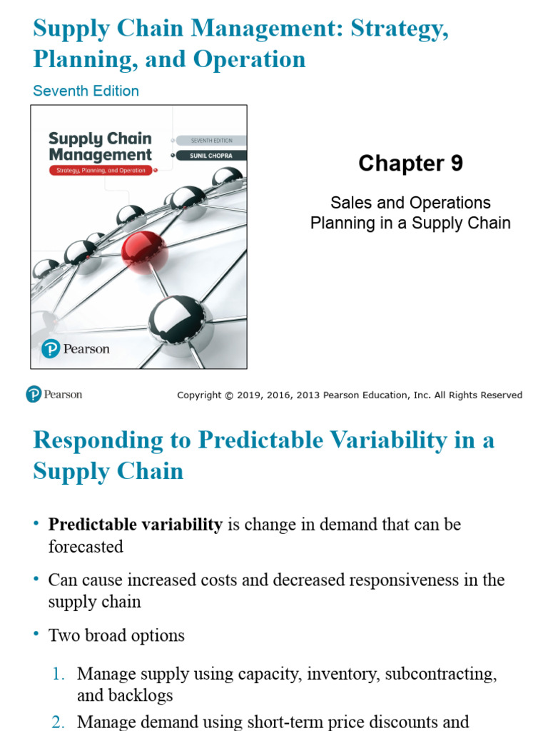 Planning Supply and Demand in SCM | PDF | Demand | Supply (Economics)