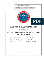 Nhóm 1.2 Lập và tb BCTC