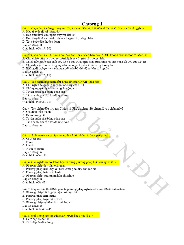 Chương 1 | PDF