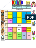 Horario 2024 3°