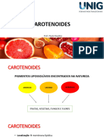 4 Carotenoides (Nutrição Funcional e Estética)