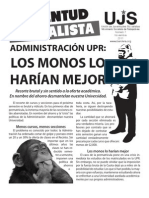 Los monos lo harían mejor, Boletín #7, Noviembre 2011