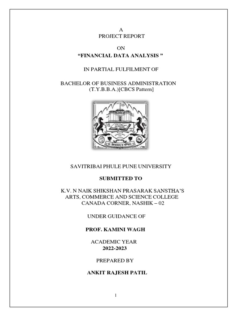 Financial Data Analysis in Nashik | PDF | Income Statement | Valuation ...