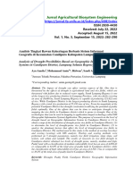 Jurnal Agricultural Biosystem Engineering