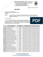 Oficio #016-2024-Sa-Fca-Unac-Virtual-R-Remisión de Treinta Expedientes para Grado Académico de Bachiller en Administración