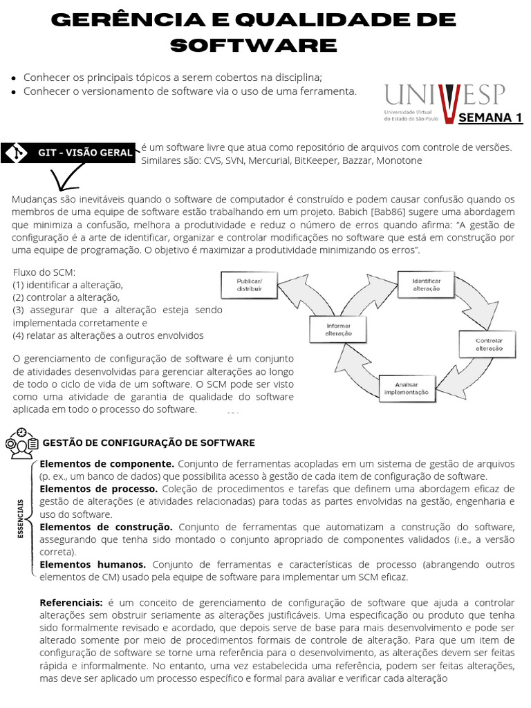 Gerência e Qualidade de Software | PDF | Testes de software ...