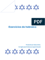 Exercícios de Hebraico - 01