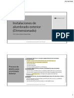 Instalaciones de Alumbrado Ext (Dimensionado) JAAD 2016