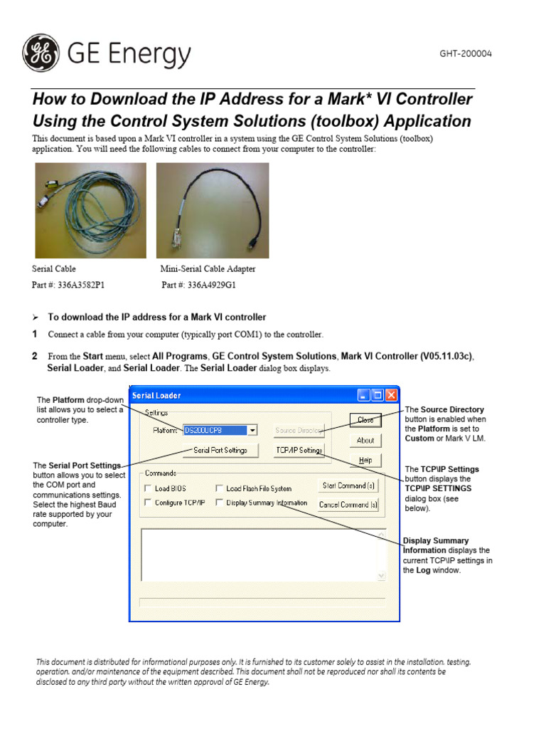 Download IP for Mark VI Controller | PDF | Ip Address | Internet Protocols