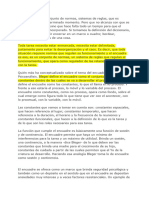 El Encuadre Es Un Conjunto de Normas, Sistemas de Reglas, Que Es Explicitado en Un Determinado Momento - Documentos de Google