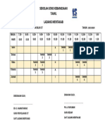 Jadual Penggunaan Bilik Ict