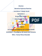 U4 - A1 - Los Paradigmas Del Desarrollo Humano - Diana Berenice Espinosa Ramirez