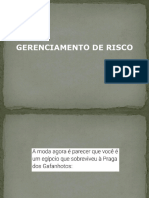 Avaliação de Riscos