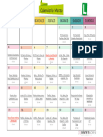 Calendario Principiantes Marzo 2024