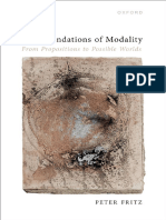 Peter Fritz - The Foundations of Modality - From Propositions To Possible Worlds-Oxford University Press (2024)