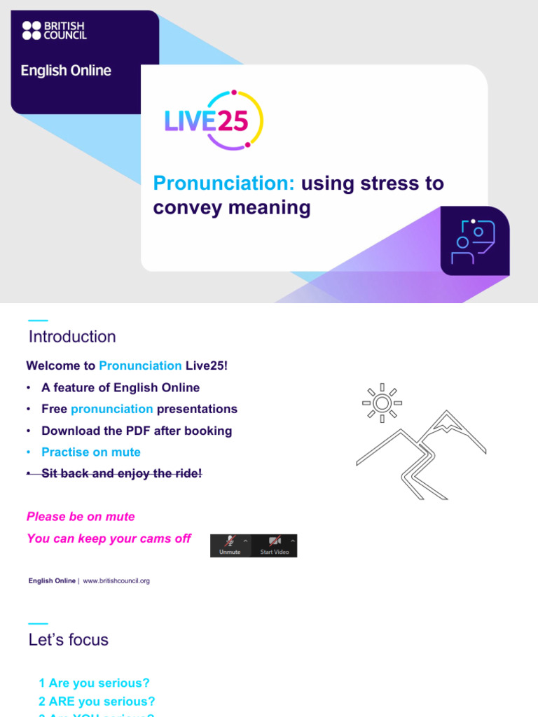Stress in English Pronunciation Explained | PDF | Stress (Linguistics ...
