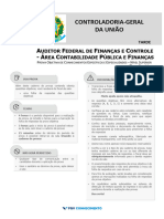 P Cgu 2021 Auditor Federal de Financas e Controle - Area Contabilidade Publica e Financasaffc-Cf Tipo 2 Tarde