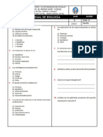 EXAMEN MENSUAL 3ro Octubre FILA A