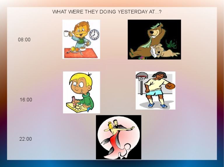 Yesterday's Activities Timeline | PDF