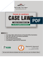 Recent and Landmark Case Laws-Book Preview