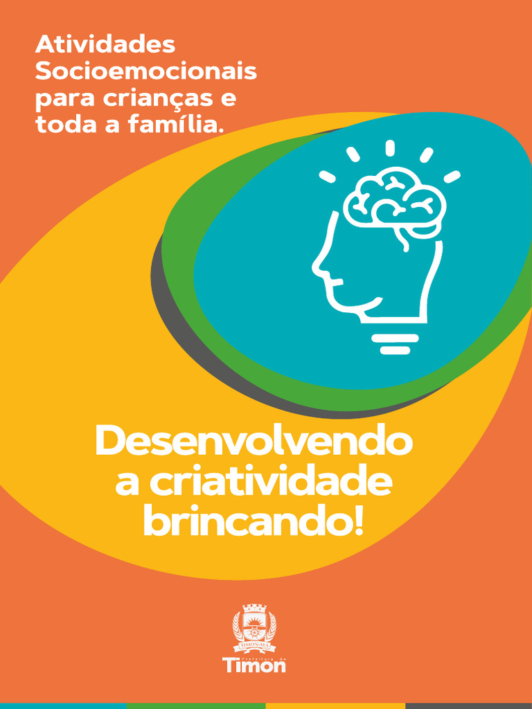 Atividades Socioemocionais Desenvolvendo A Criatividade Brincando PM ...