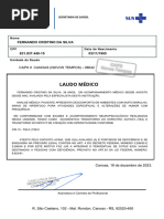 Modelo de Laudo Médico para PcD | PDF | Deficiência intelectual ...
