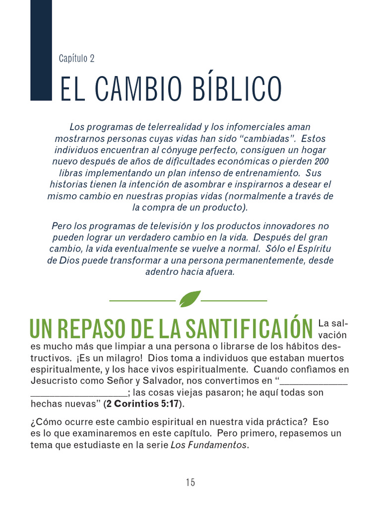 El Andar Capitulo 2 PDF Interactivo | PDF | Pecado | Cristo (título)