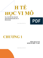 Chuong 1 - Tong Quan Ve Kinh Te VI Mo