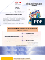 Fundamentos Epistemologicos Disciplinares y Pedagogicos de Estudios Sociales