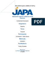 Tarea #5, Pasantía