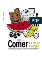 Comer É A Maior Diversão 1pag - O Globo 07-08-11