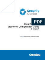 EN - Security Center Video Unit Configuration Guide 5.2 SR10