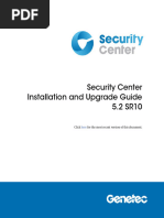 En.security Center Installation and Upgrade Guide 5.2 SR10