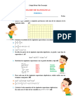 Evaluación 10% Periodo 1