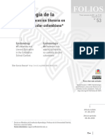 García-Dussán, É. (2021) - Epistemología de La Literatura y Educación Literaria en El Contexto Escolar Colombiano. Folios, (53